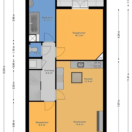 아파트 Beautiful House By The Sea On A-location 헤이그