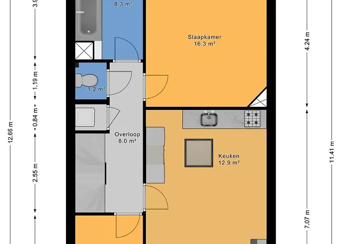 Apartament Beautiful House By The Sea On A-location Haga